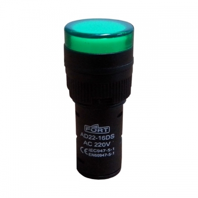 AD22-22DS (V)220VAC, 110VAC (D)22MM Red, Green